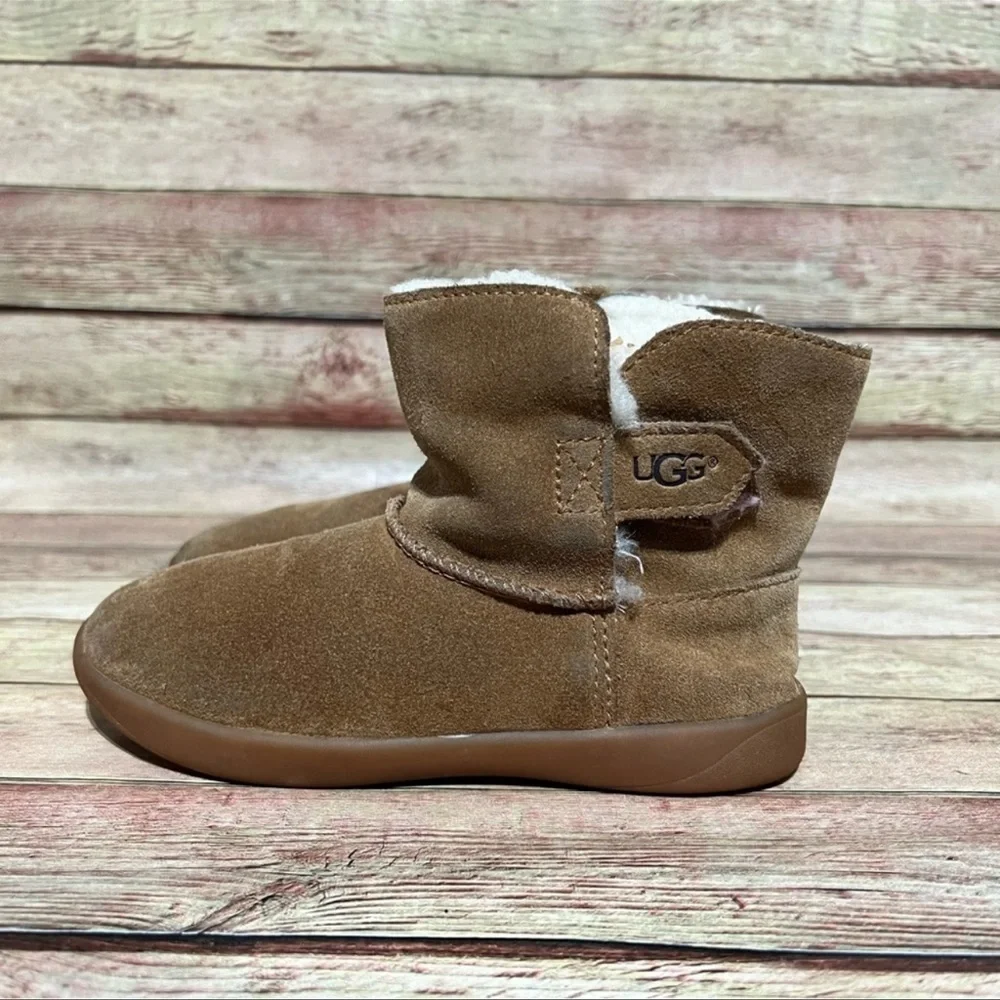 Uggs Brown Sude Keelan Ankle Boots